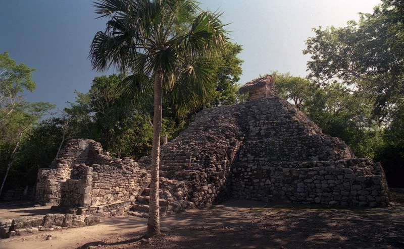 Nohoch Mul Pyramid