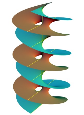 Singlyperiodichelicoid